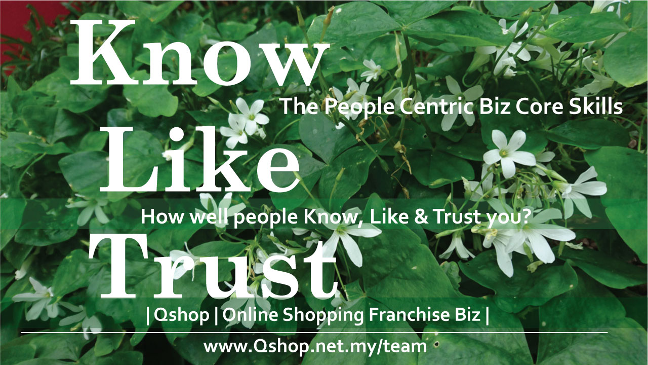 People Focused Biz Core Skill Know Like & Trust
